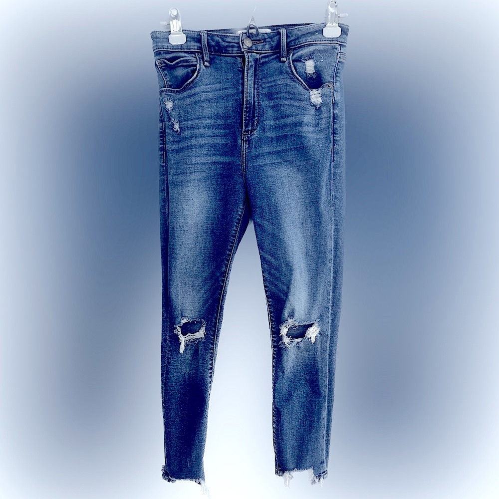 Abercrombie & Fitch 27” Super Skinny Ankle High Rise
